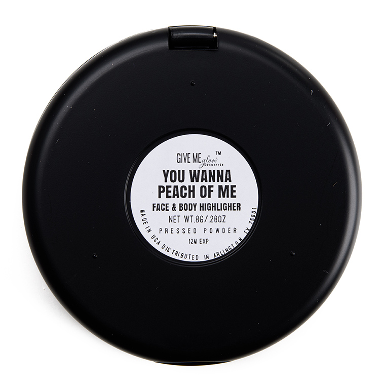 Give Me Glow You Wanna Peach of Me Pressed Highlighter