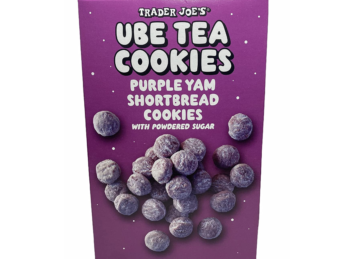 Ube Tea Cookies