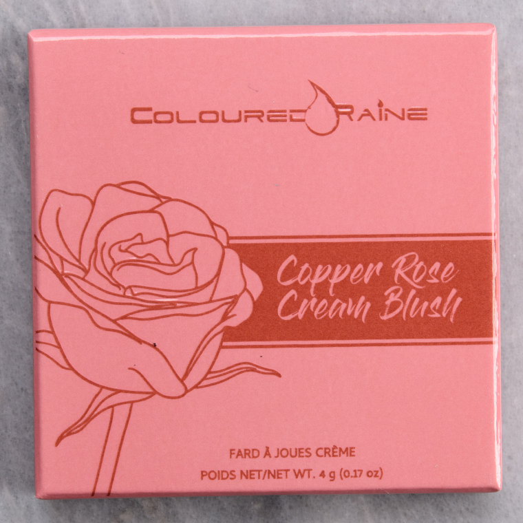 Coloured Raine Copper Rose Botanical Cream Blush