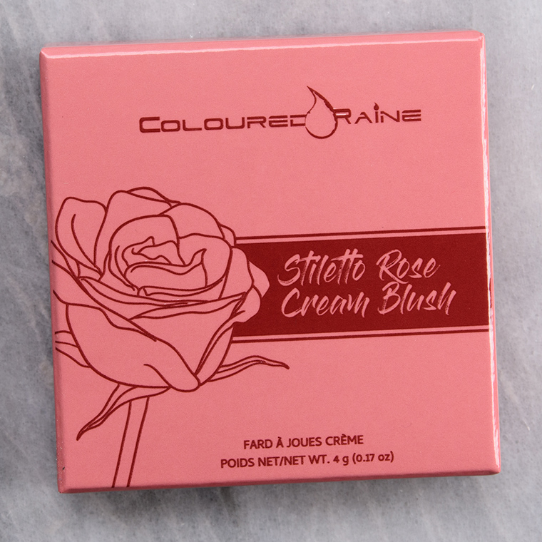 Coloured Raine Stiletto Rose Botanical Cream Blush