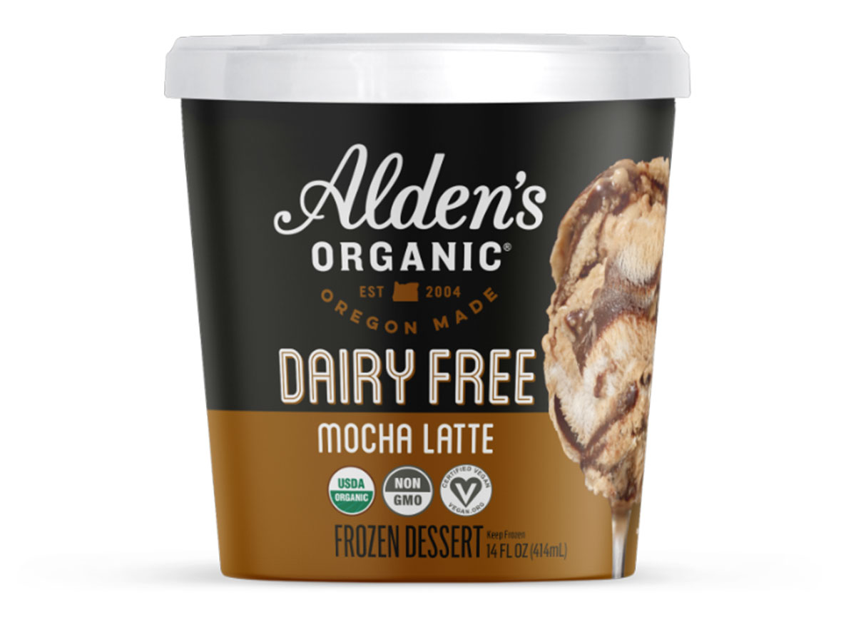 aldens mocha latte frozen dessert