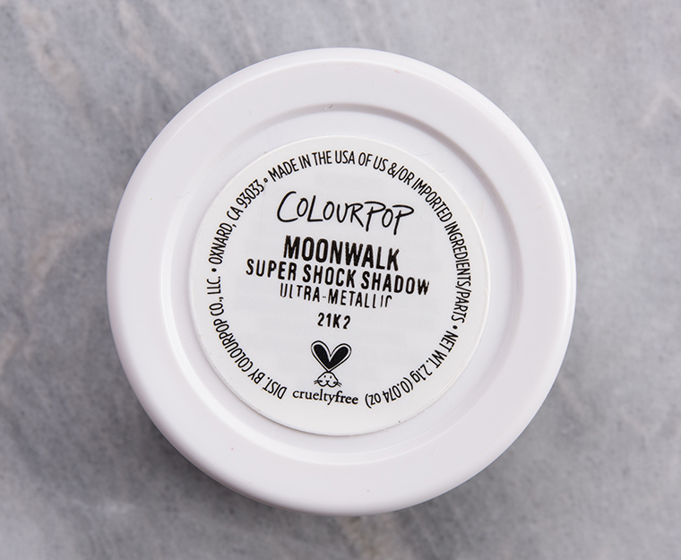 ColourPop Moonwalk Super Shock Shadow