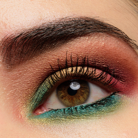 A Shimmering, Tropic Eye with ColourPop