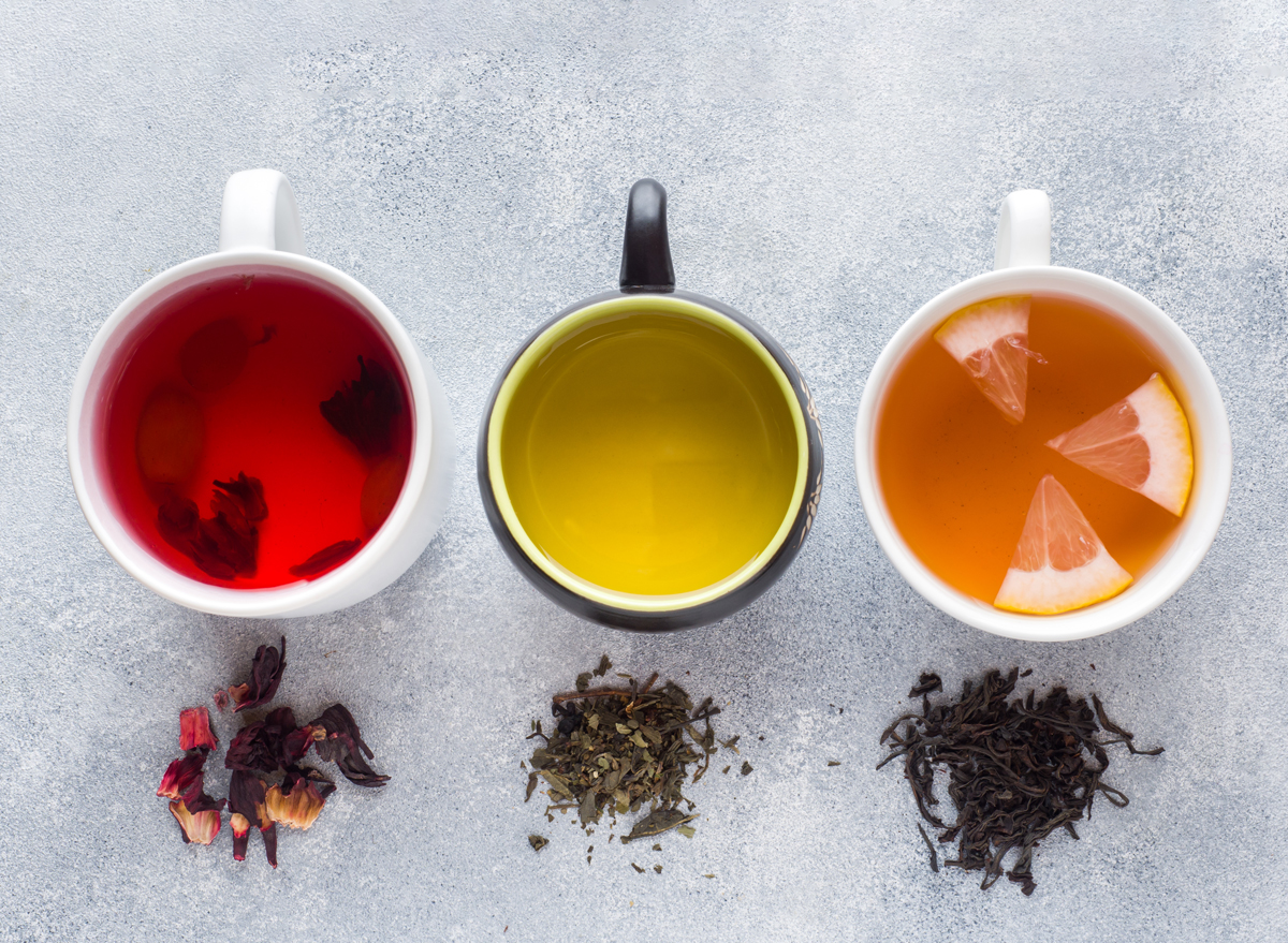 types tea