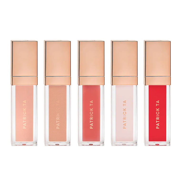 Patrick Ta Double Take Blush Duos + Major Volume Glosses for Spring 2022