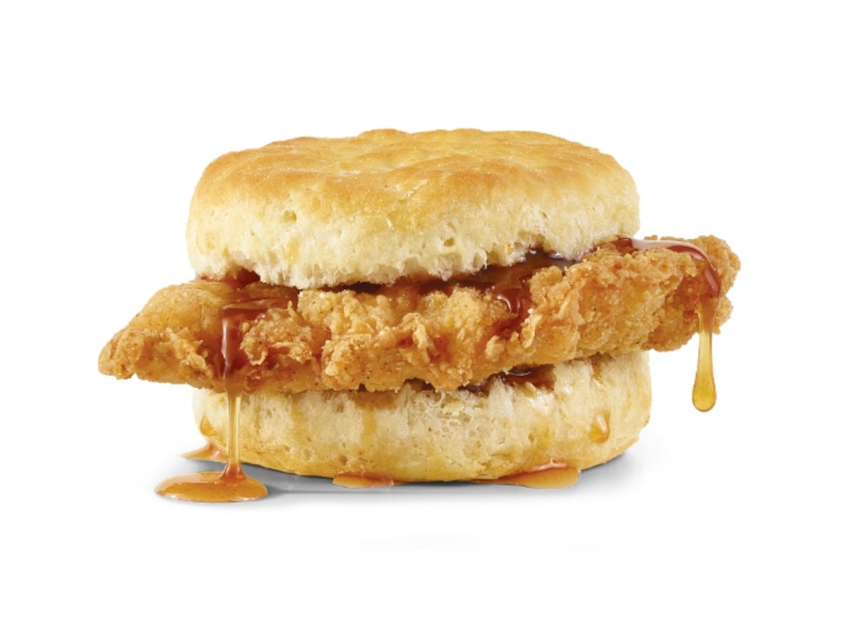 Hot Honey Chicken Biscuit