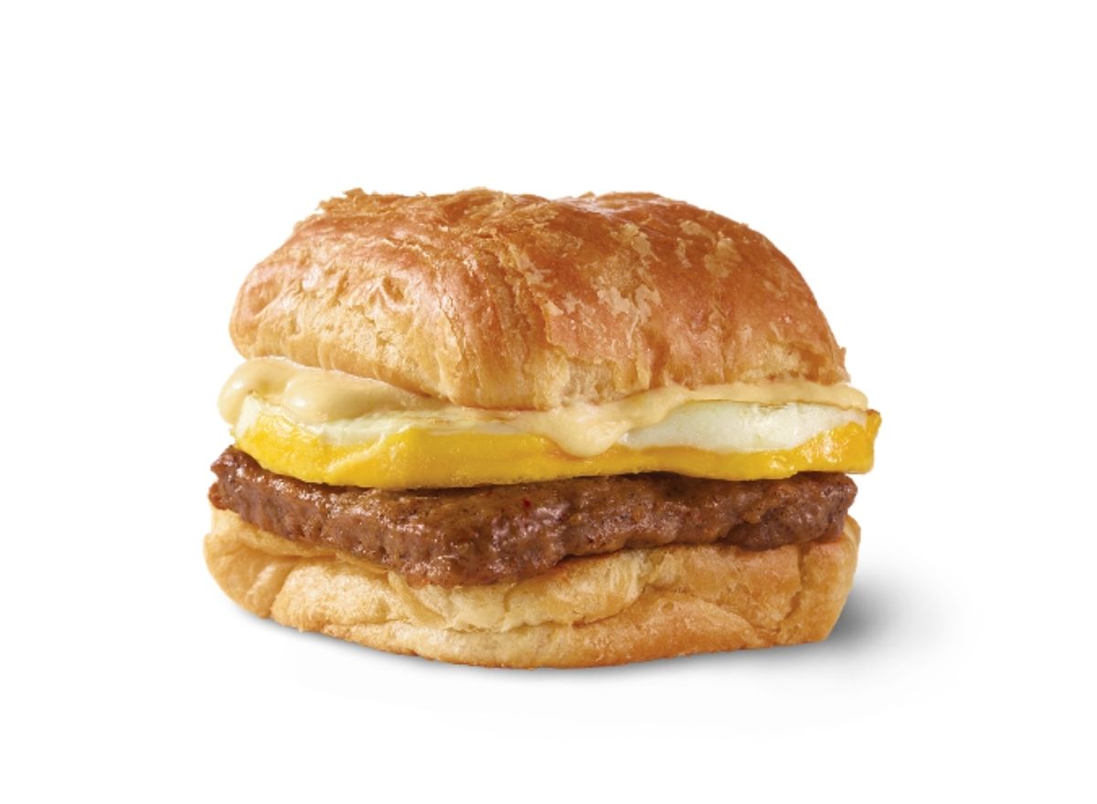 Sausage, Egg & Swiss Croissant