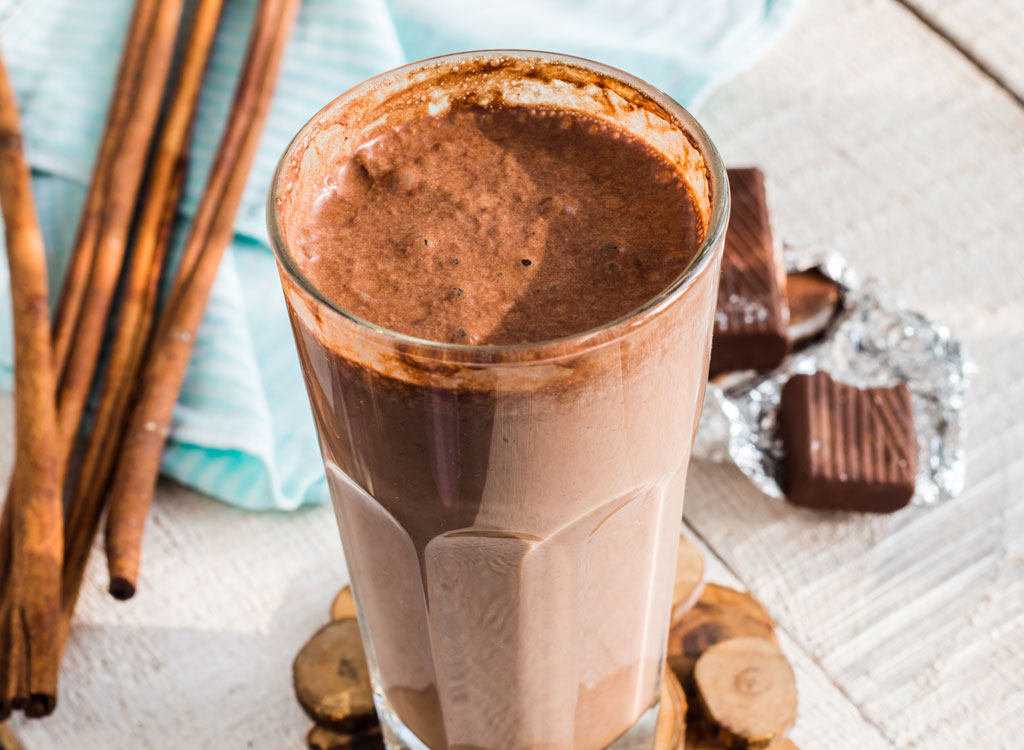 Chocolate cinnamon smoothie