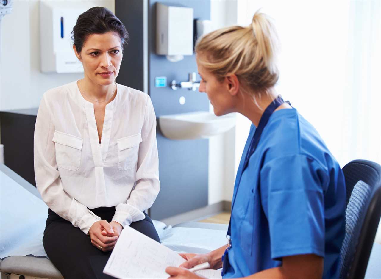 woman consulting with her female doctor