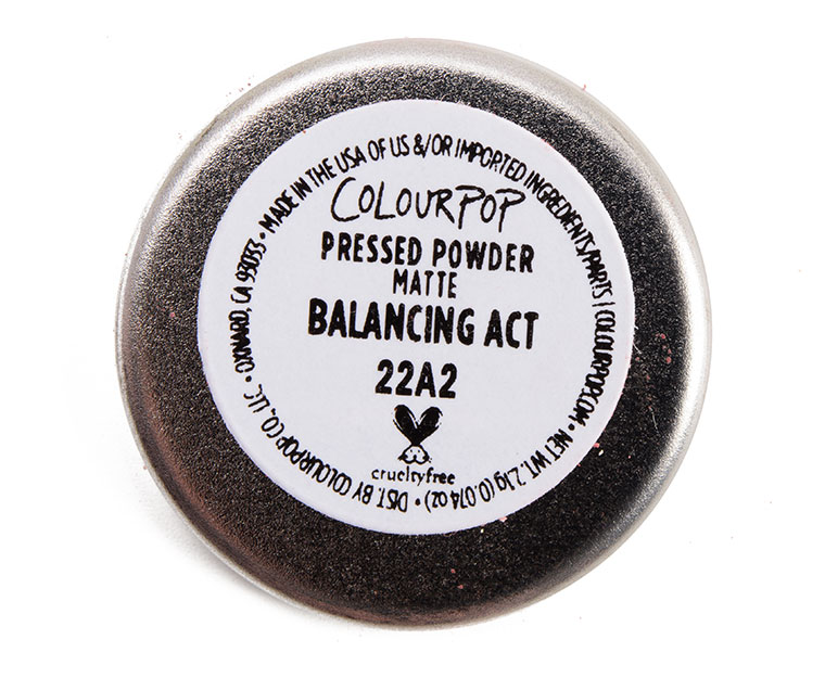 ColourPop Balancing Act Pressed Powder Shadow