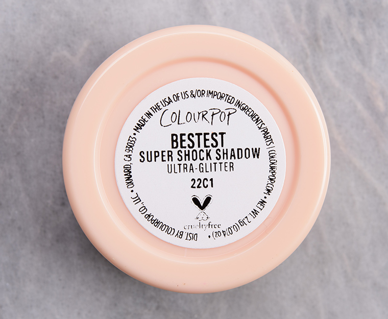 ColourPop Bestest Super Shock Shadow