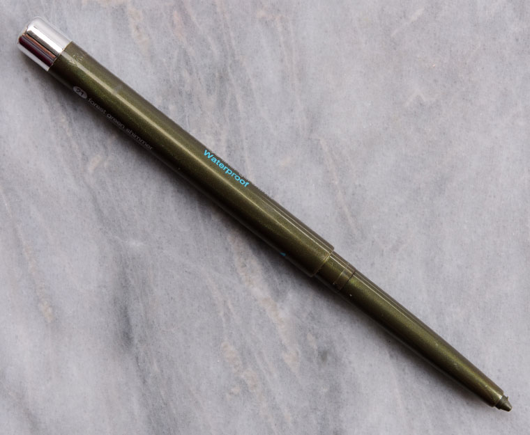 Sephora Forest Green Shimmer Ultimate Gel Waterproof Eyeliner Pencil