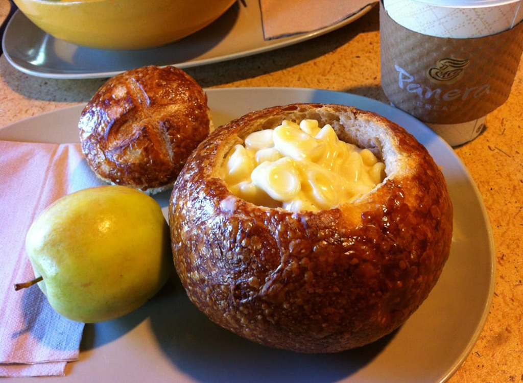 Panera mac and cheese bread bowl