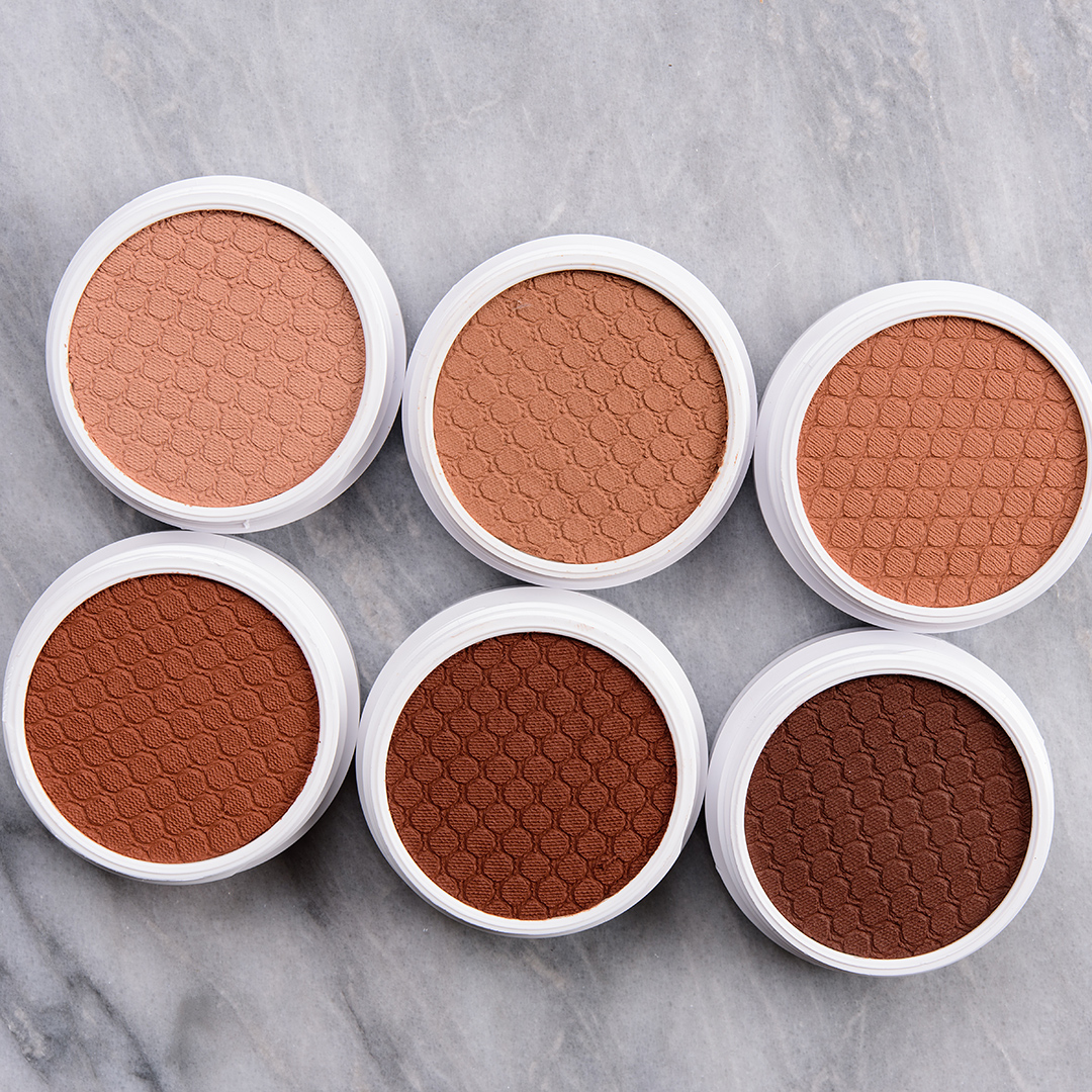 ColourPop Clay It Cool Collection Swatches