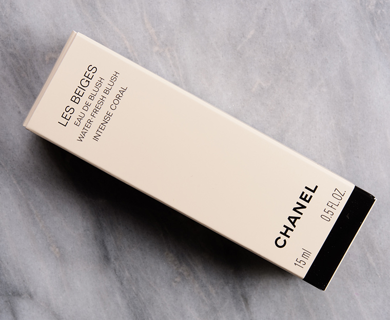 Chanel Intense Coral Water-Fresh Blush