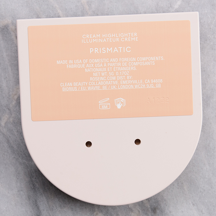 Rose Inc Prismatic Solar Radiance Hydrating Cream Highlighter