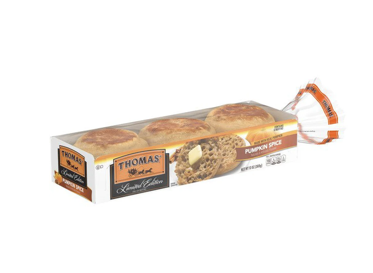Thomas' Pumpkin Spice English Muffins