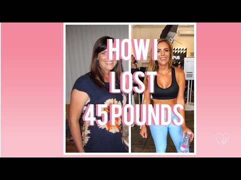 How I lost 45 pounds without dieting | my HEALTHY weight loss transformation #shorts #weightloss