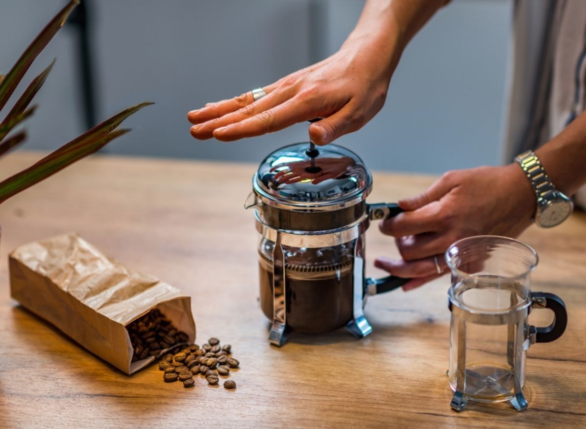 french press coffee