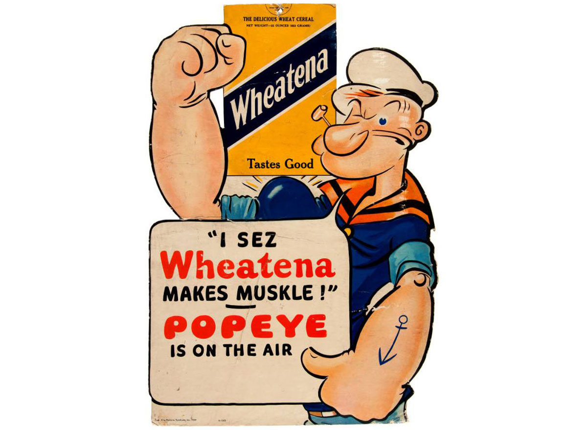 Wheatena popeye ad