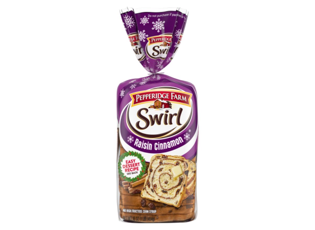 Pepperidge Farm, Raisin Swirl Bread