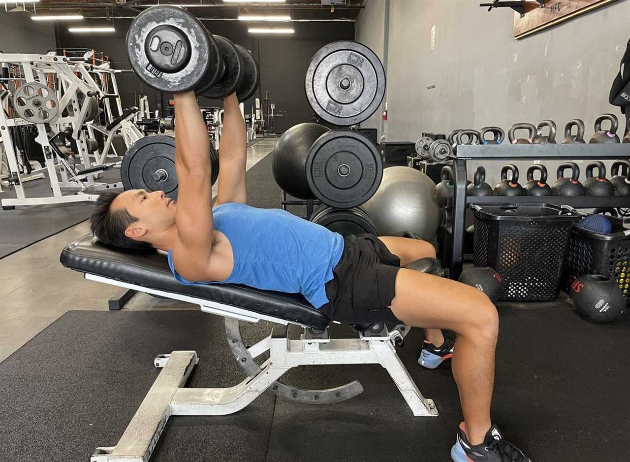 incline dumbbell bench press