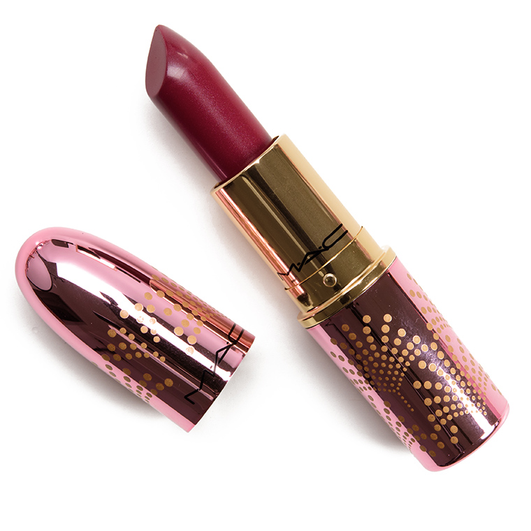 MAC No Wine-ing Lustreglass Sheer-Shine Lipstick