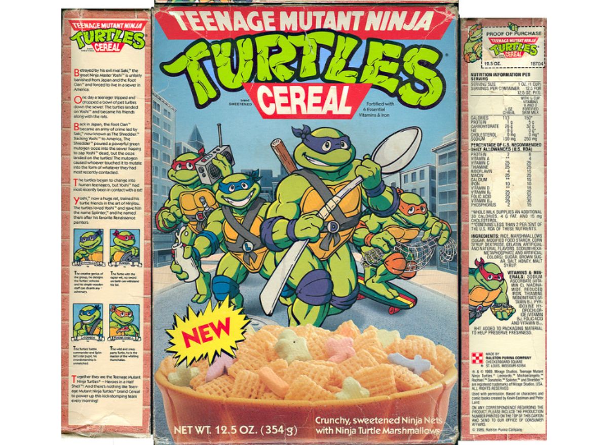 Teenage Mutant Ninja Turtle Cereal