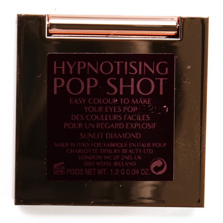 Charlotte Tilbury Sunlit Diamond Hypnotising Pop Shot Eyeshadow