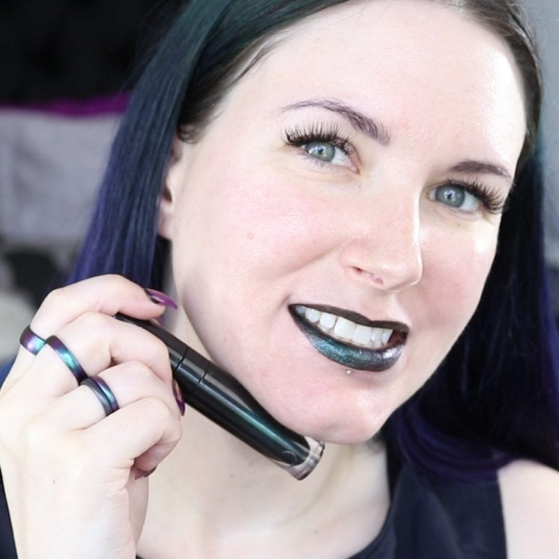 Black Moon Cosmetics Liquid Lipstick in Murmaider swatch