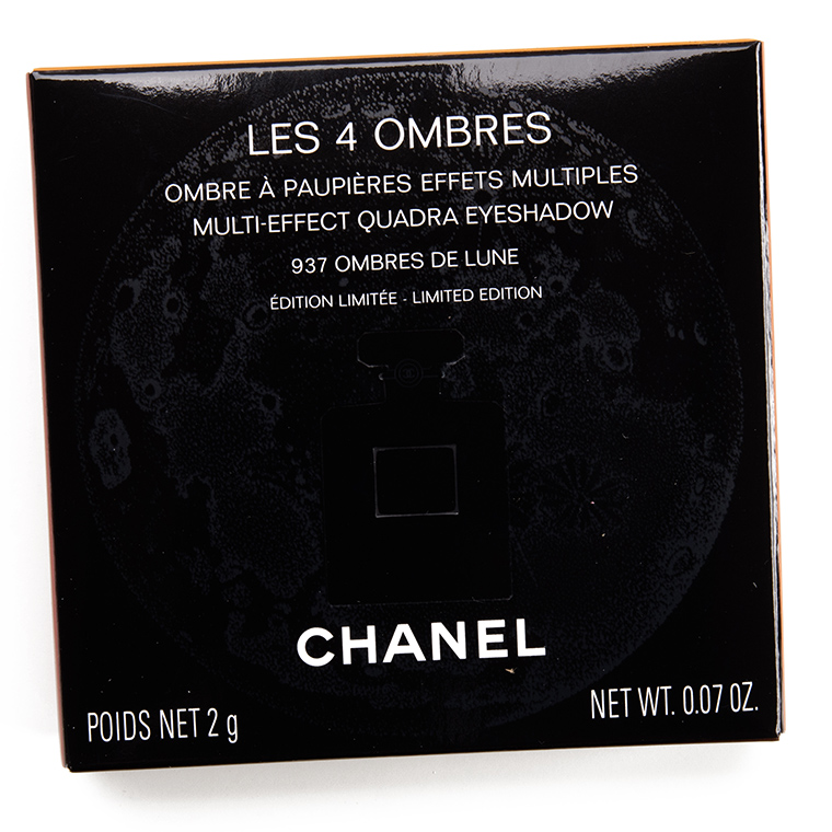 Chanel Ombres de Lune (937) Les 4 Ombres Multi-Effect Quadra Eyeshadow