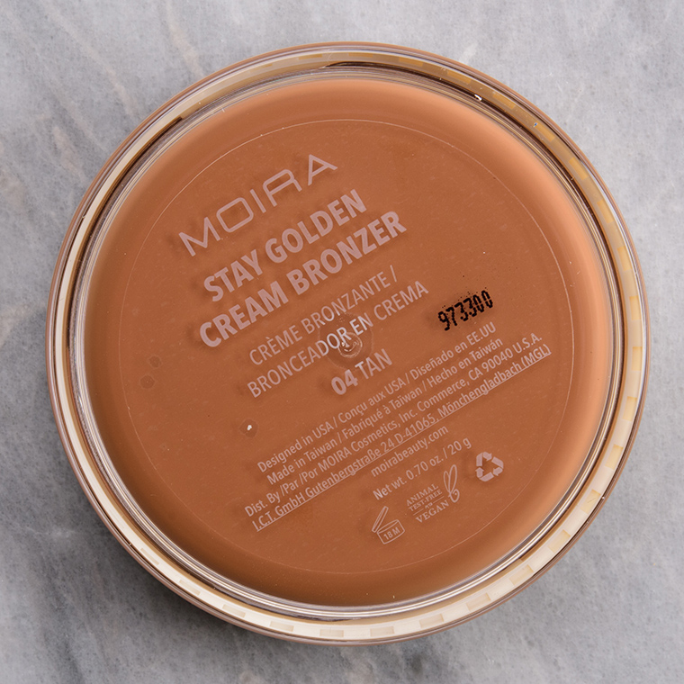 Moira Tan Stay Golden Cream Bronzer