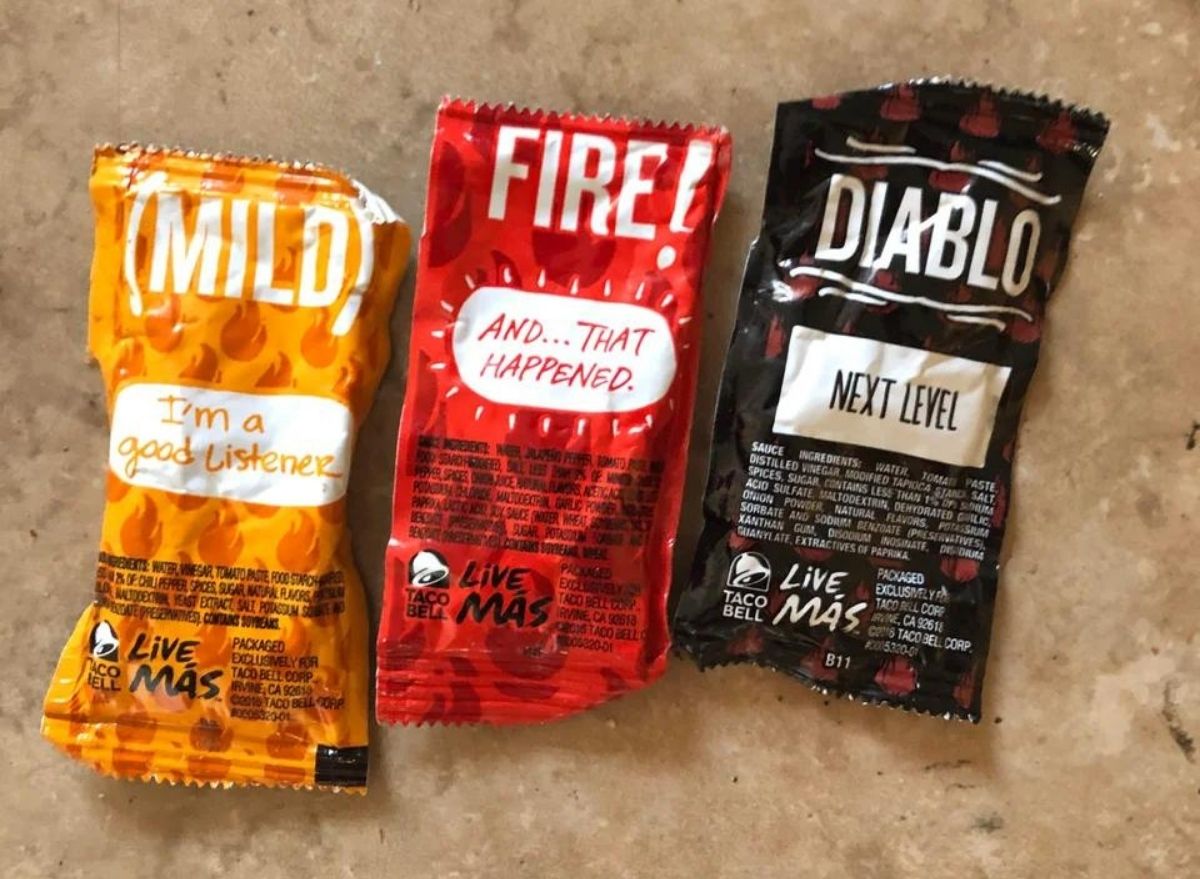 taco bell sauces