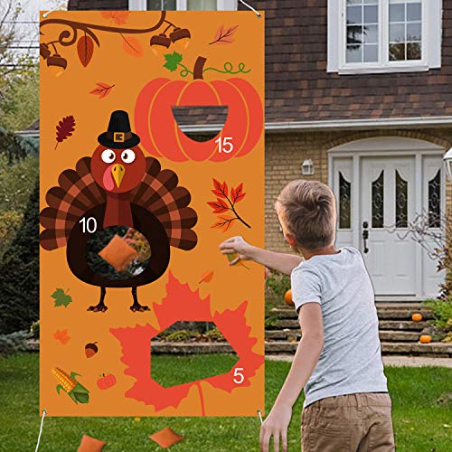 Tifeson Thanksgiving Bean Bag Toss Game