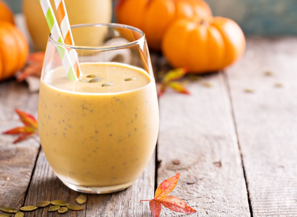 Pumpkin smoothie