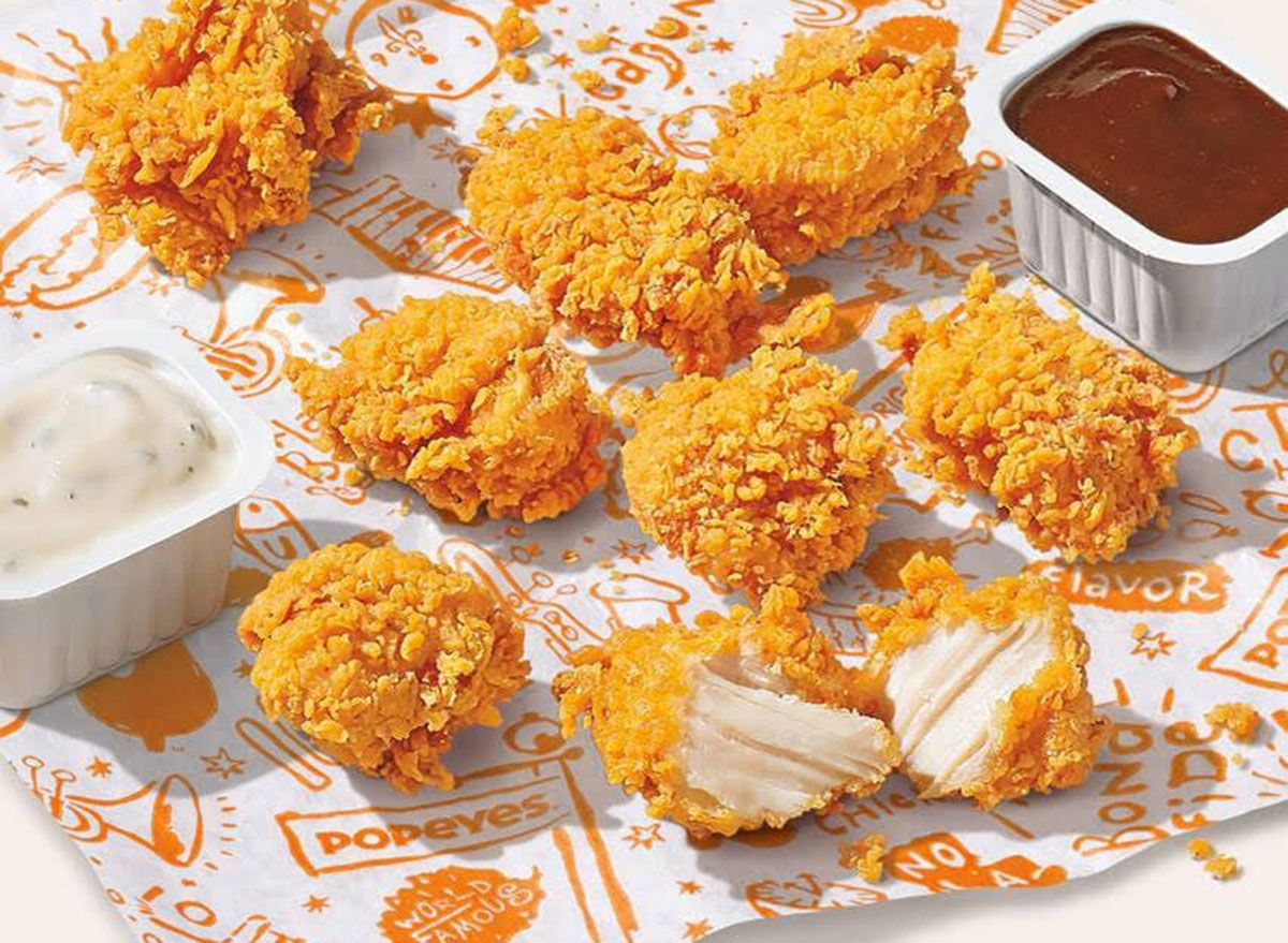 popeyes chicken nuggets