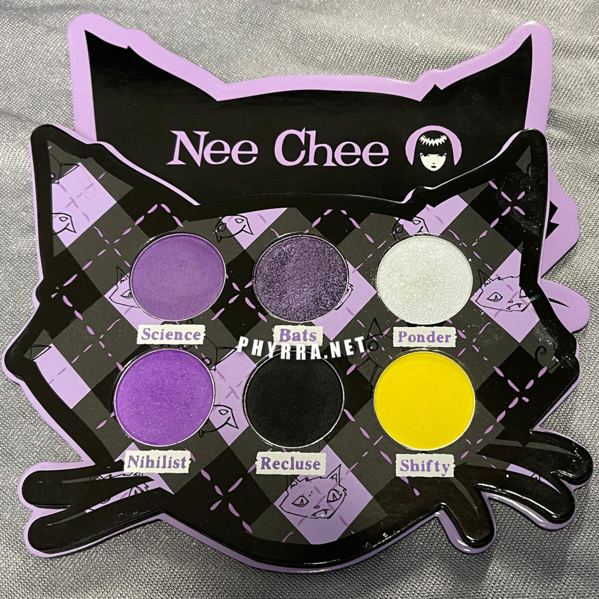 Vampyre Cosmetics Emily the Strange Cat Nee Chee Palette