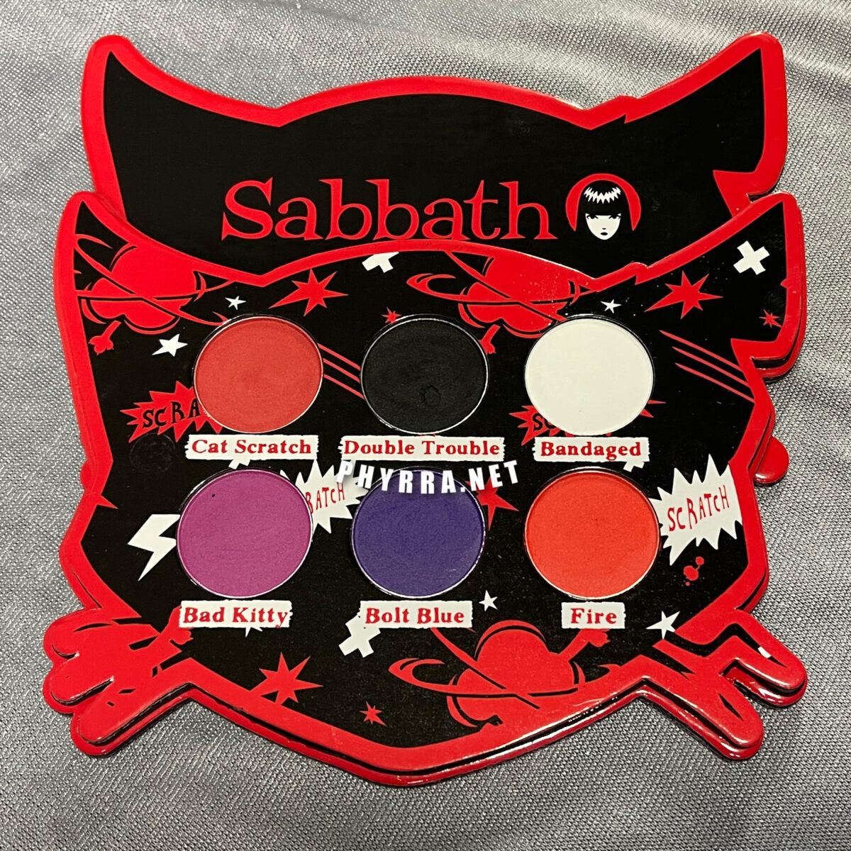 Vampyre Cosmetics Emily the Strange Cat Sabbath Palette