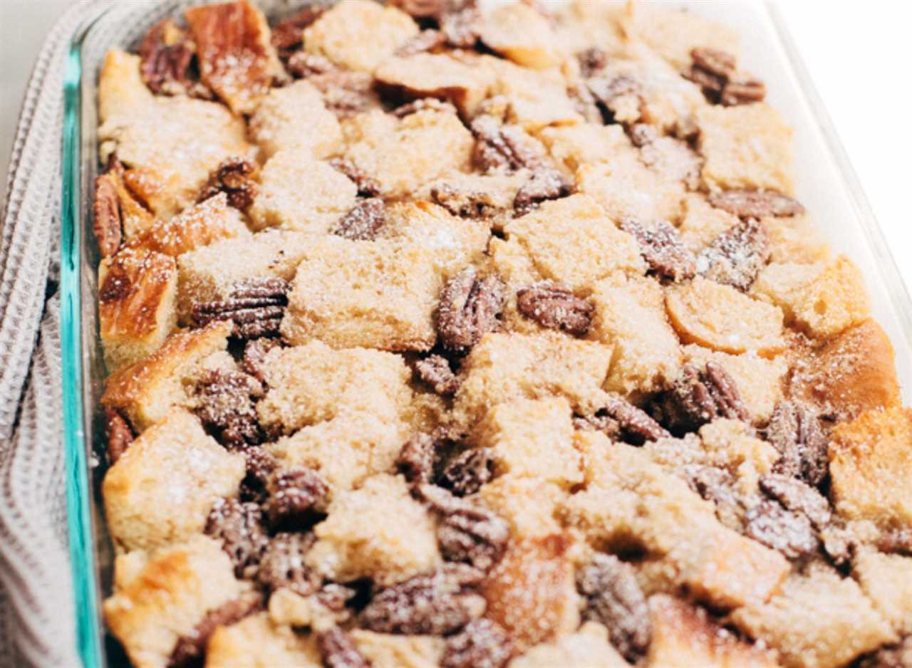 new orleans pecan pie bread pudding