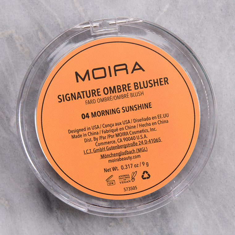 Moira Morning Sunshine Signature Ombre Blush