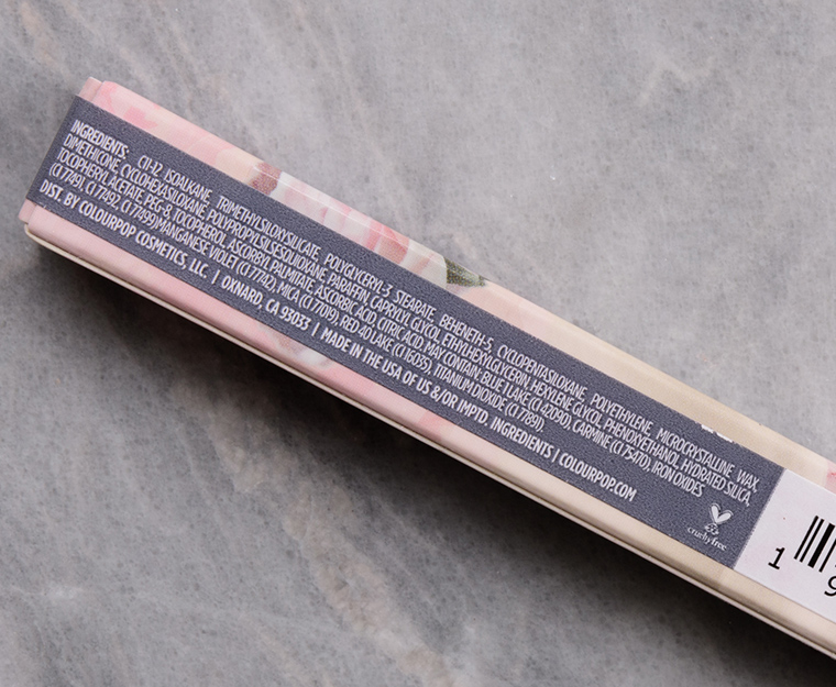 ColourPop First Kiss Matte Shadow Stix