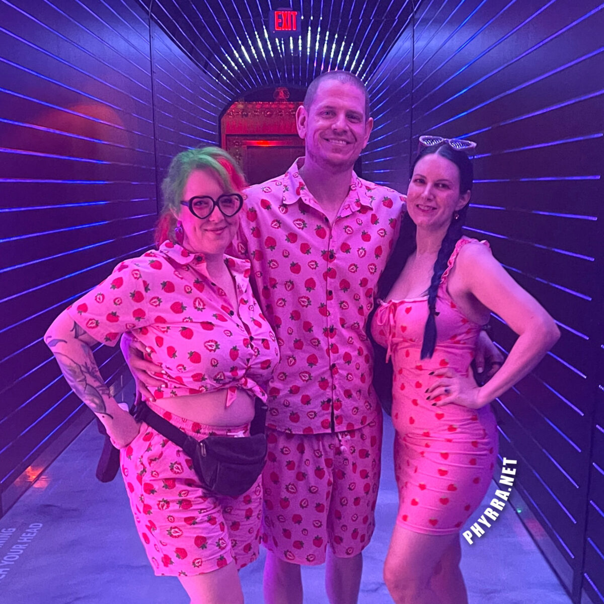 Strawberry Heart matching outfits