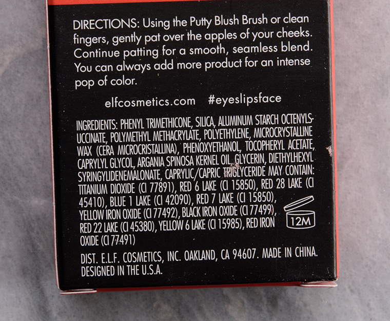 elf Fiji Putty Blush