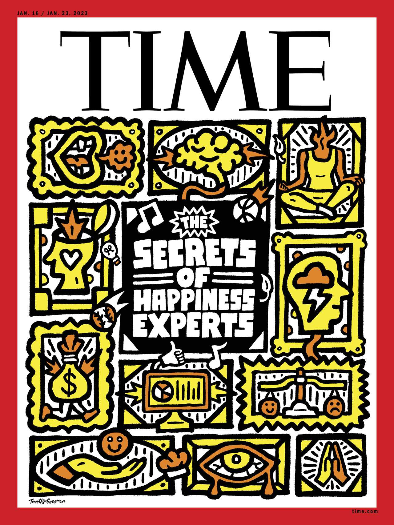 The Secrets of Happiness Time Magazine cover