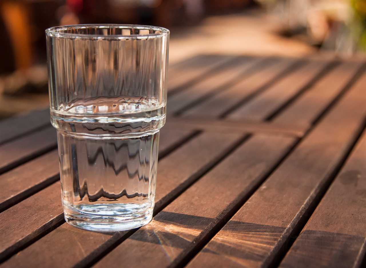 water glass