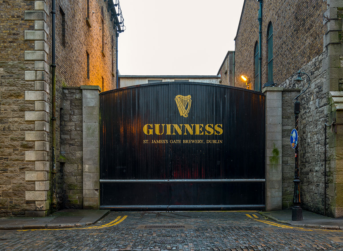guinness saint james gate brewery in dublin
