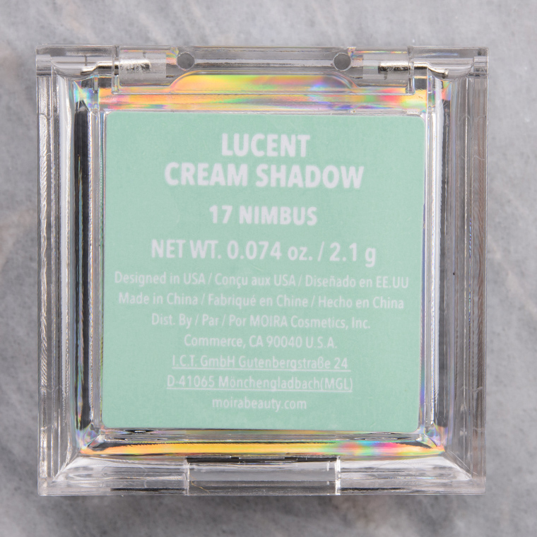 Moira Nimbus Lucent Cream Shadow