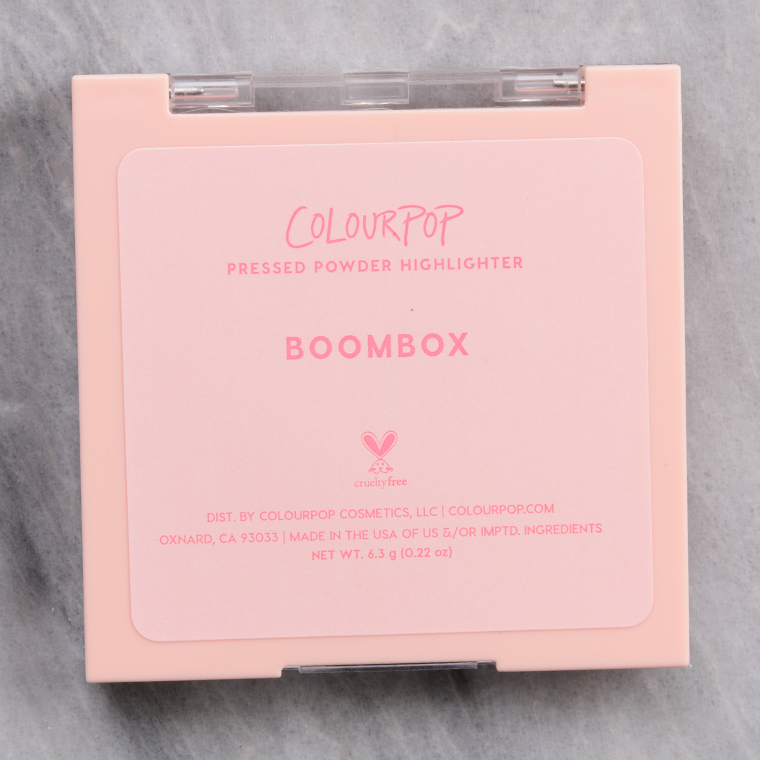 ColourPop Boombox Pressed Powder Highlighter