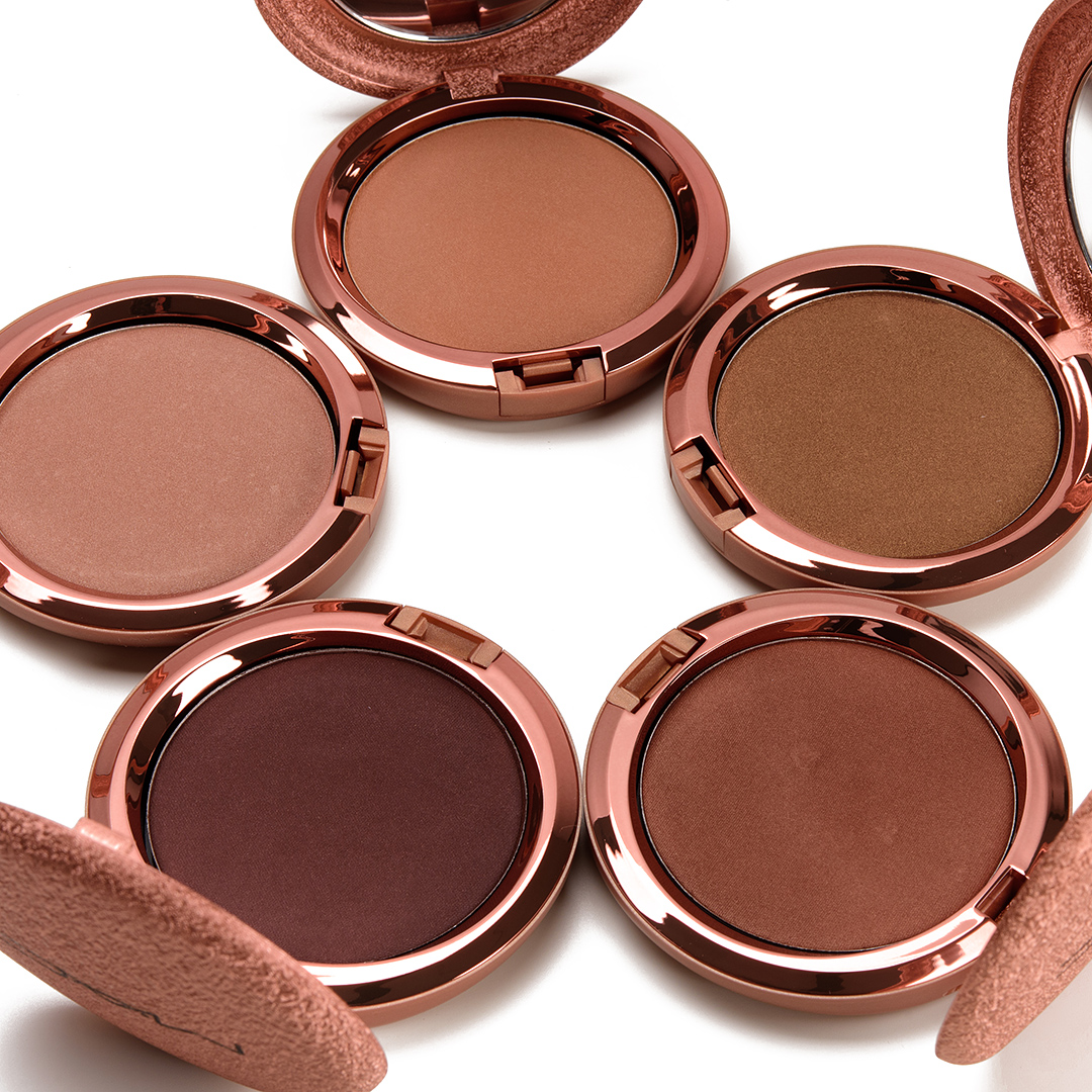 MAC Sunstruck Radiant Bronzer Swatches