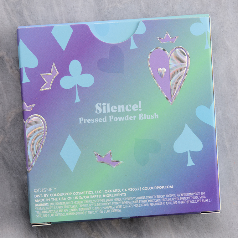 ColourPop Silence Pressed Powder Blush